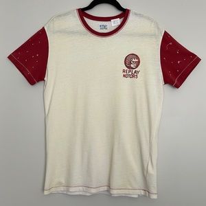 Vintage Original Replay Mens Classic T-shirt Sz L
